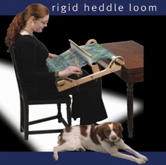卓上手織り機 rigid heddle loom